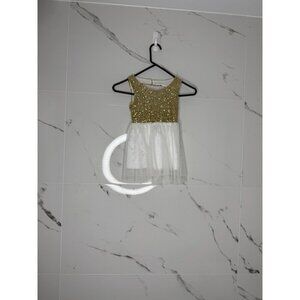 Toddler Girls Sequin Tutu Dress Princess Flower Girl Party Wedding Open Back​